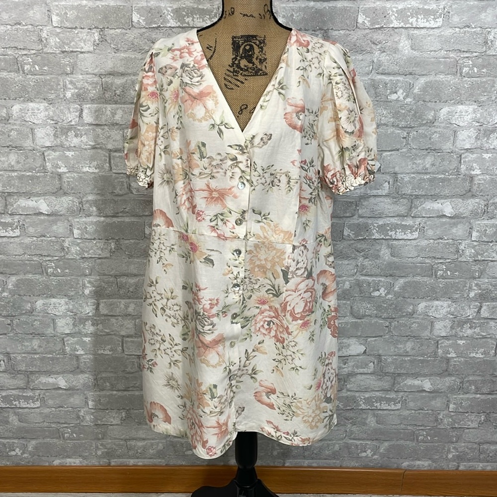 H&M Linen Blend Dress